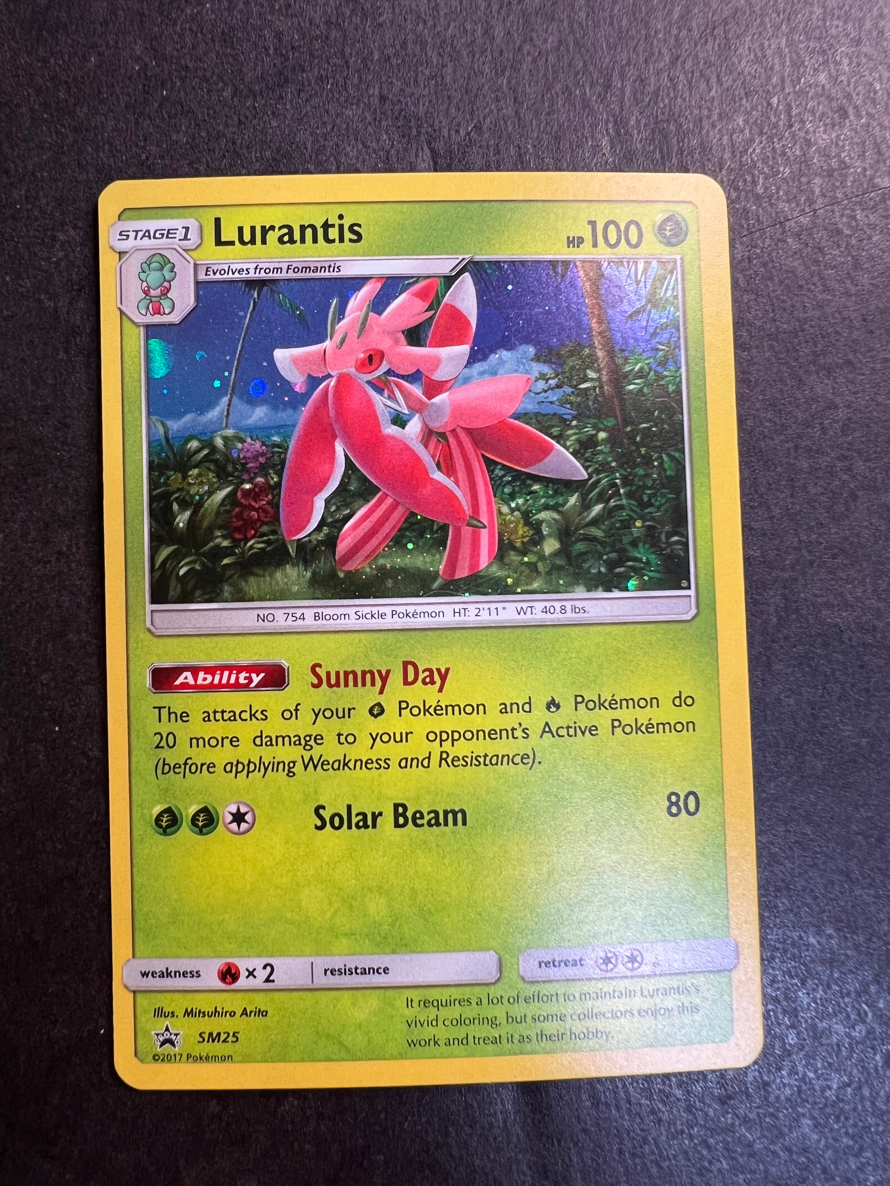 lurantis pokemon card Lurantis