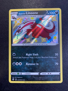 Galarian Linoone - SV079/SV122 Shiny Holo Rare