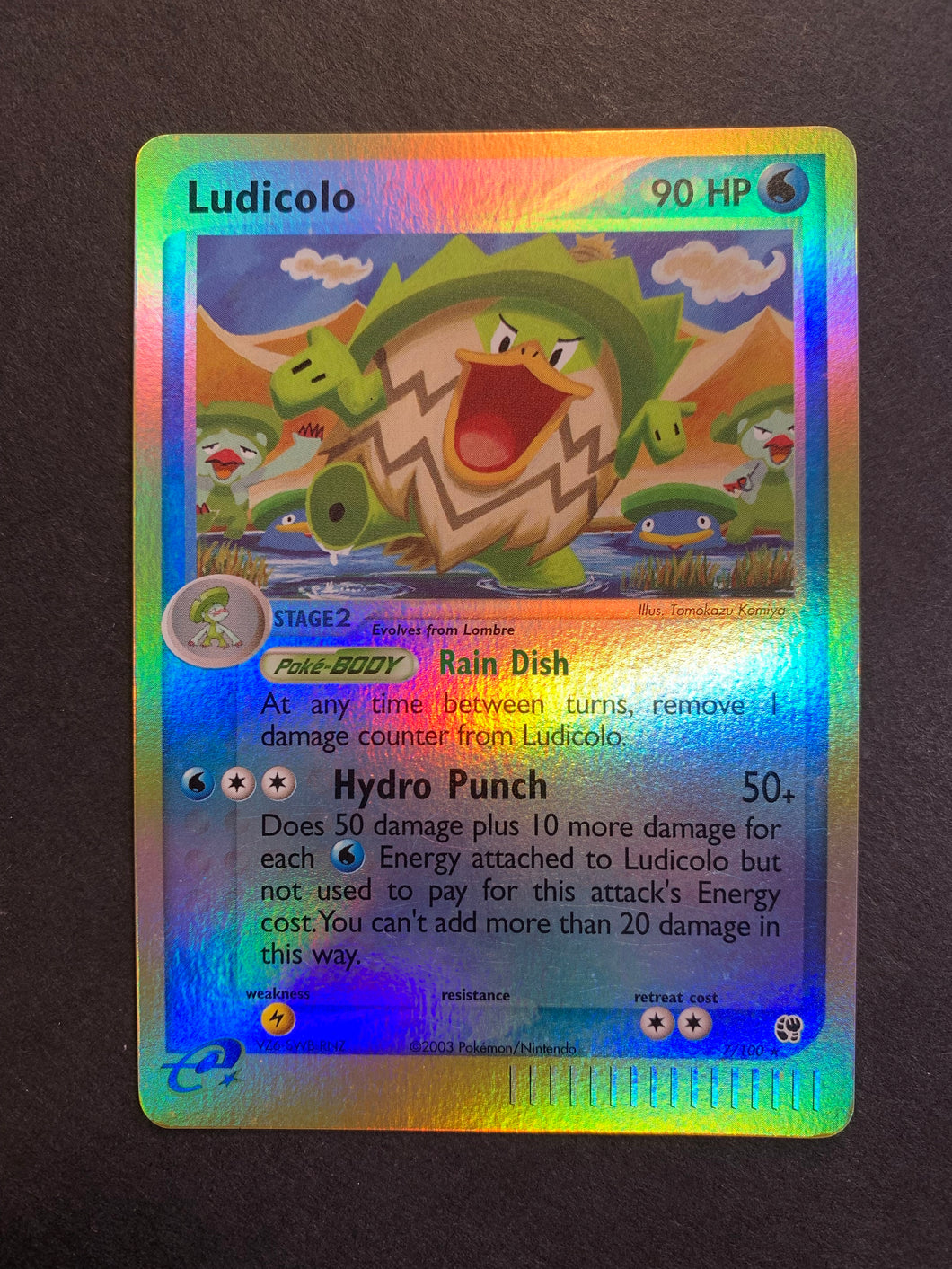 ludicolo pokemon card value Ludicolo - 7/100 Reverse Holo Rare