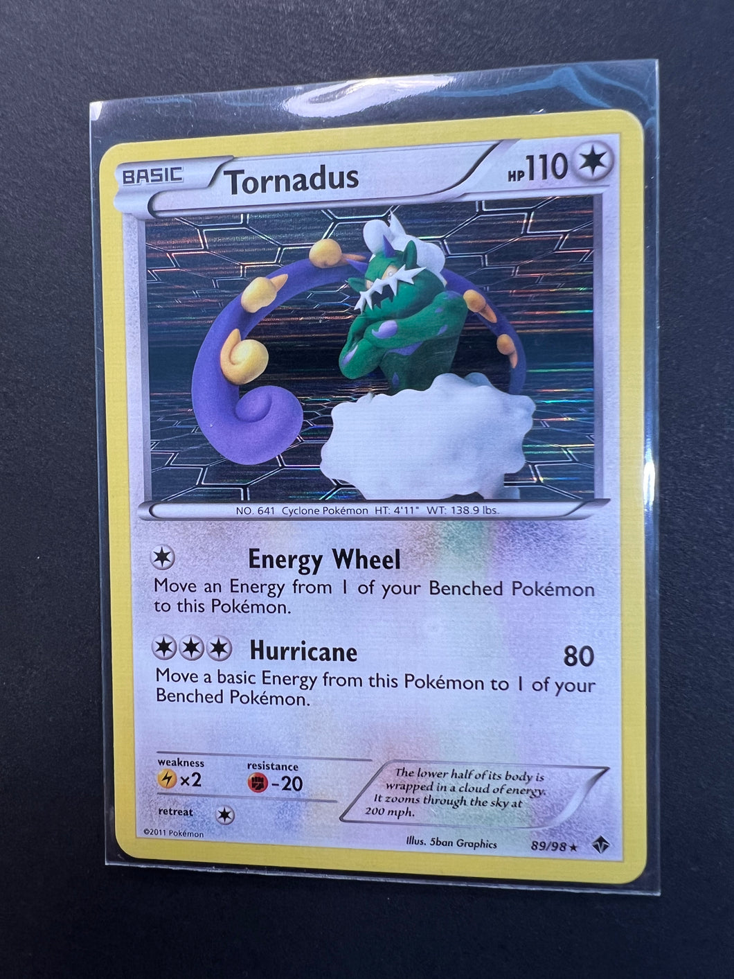 Tornadus - 89/98 Holo Rare - Emerging Powers JAB Games13 Tornadus - 89/98 Holo Rare - Emerging Powers JAB Games13