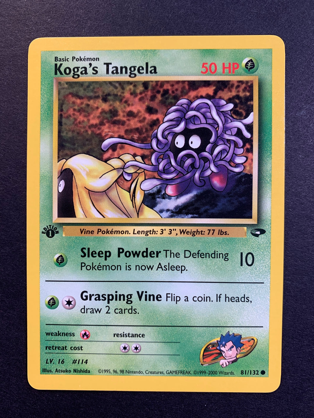 Koga's Tangela 1st Edition