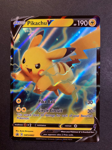 Pikachu V - SWSH063 Ultra Rare Promo