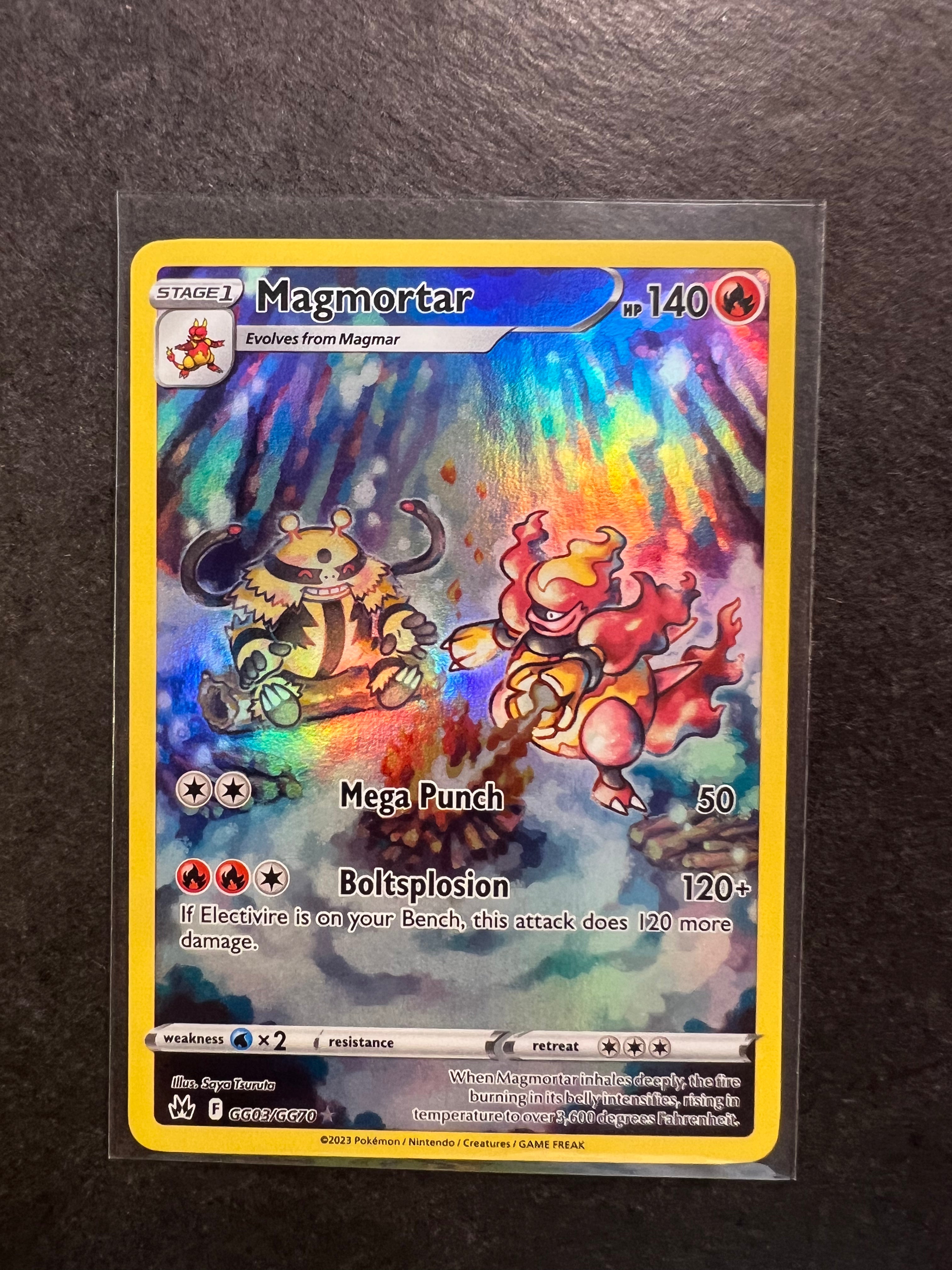 Magmortar - GG03/GG70 Holo Ultra Rare - Crown Zenith JAB Games13 Magmortar - GG03/GG70 Holo Ultra Rare - Crown Zenith JAB Games13