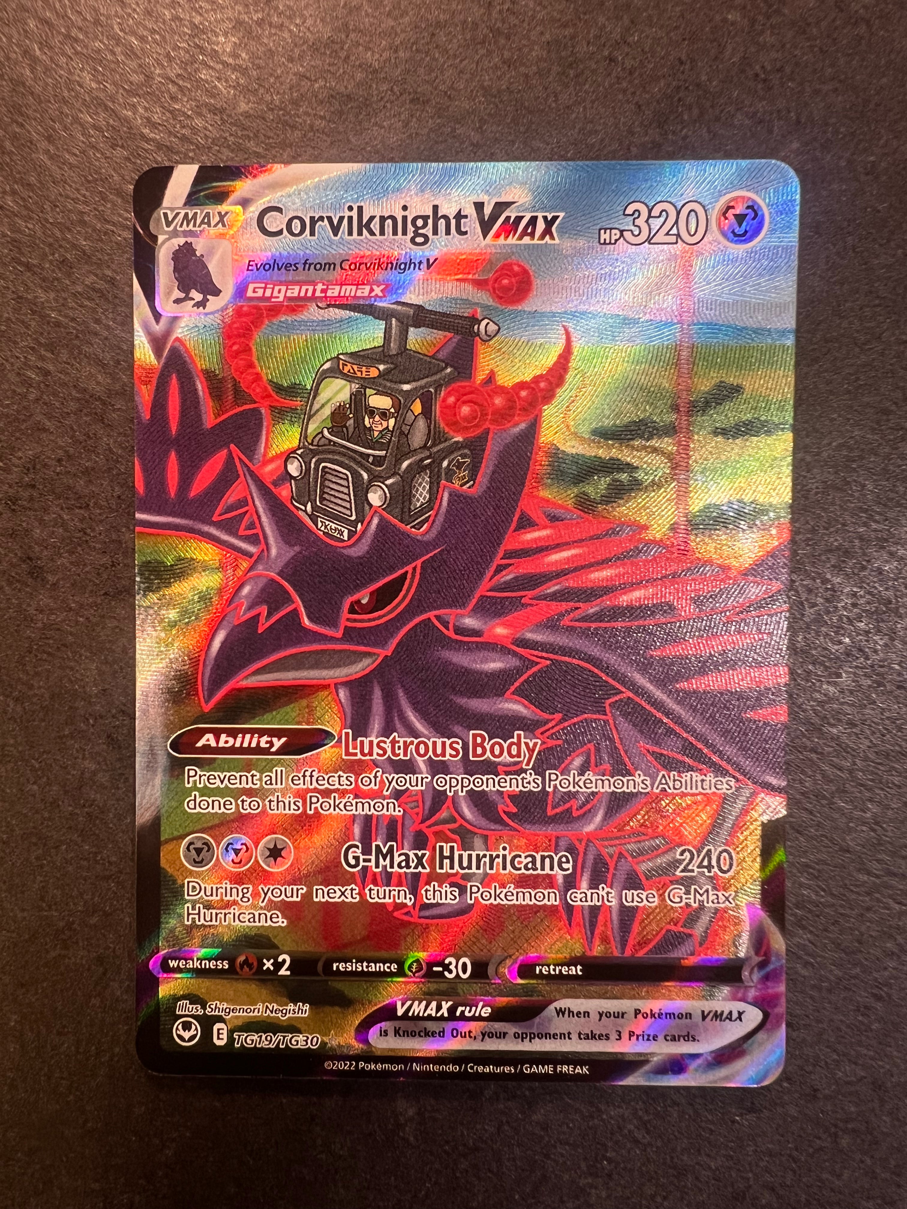 Corviknight VMax - TG19/TG30 Full Art Ultra Rare - Silver Tempest JAB Games13 Corviknight VMax - TG19/TG30 Full Art Ultra Rare - Silver Tempest JAB Games13