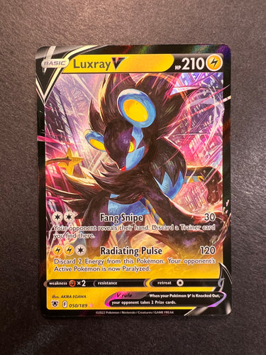 Luxray V - 050/189 Ultra Rare - Astral Radiance