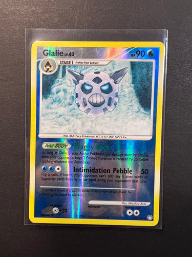 Glalie - 25/123 Reverse Holo Rare - Mysterious Treasures