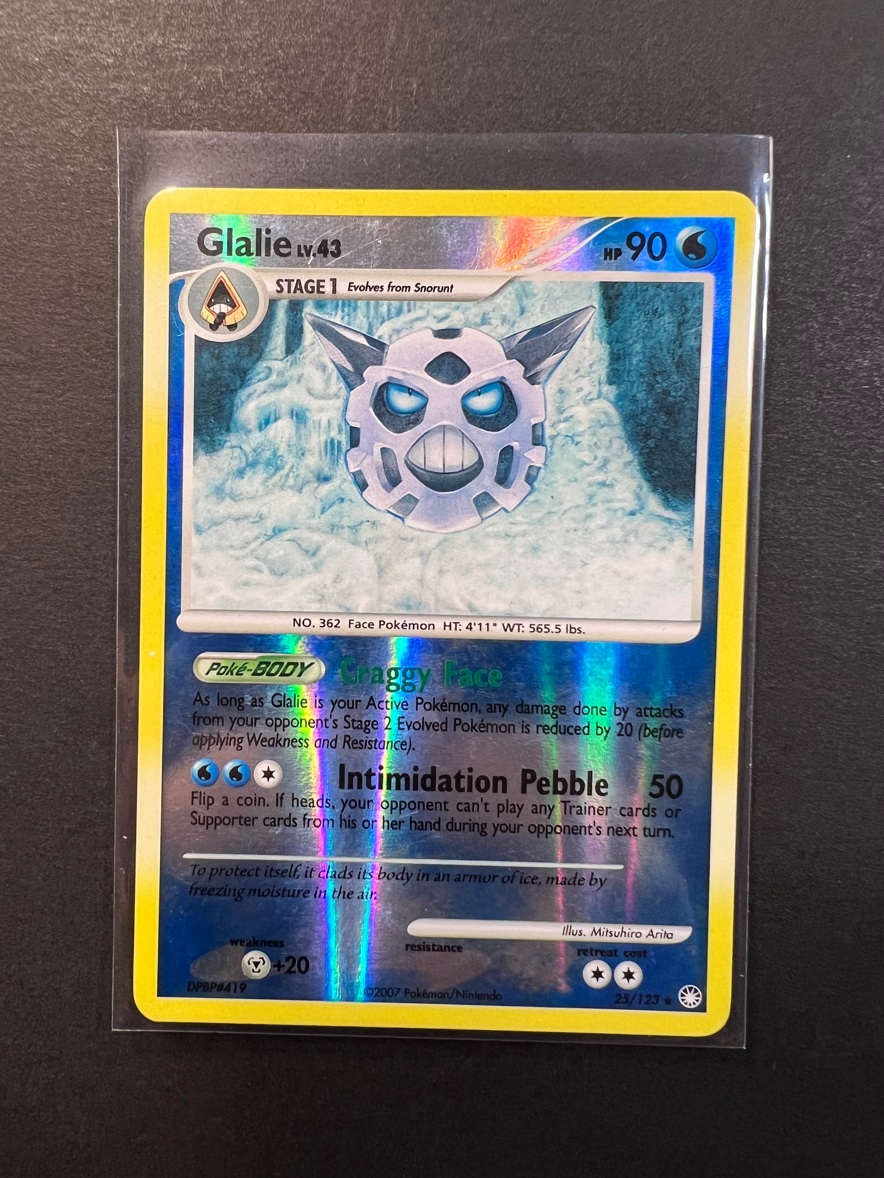 Glalie - 25/123 Reverse Holo Rare