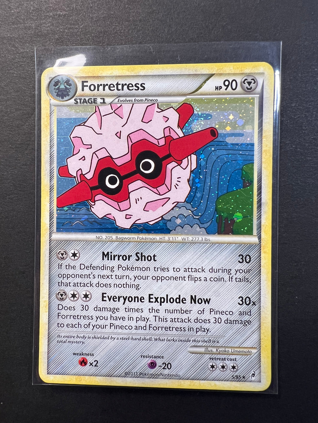 Forretress - 5/95 Holo Rare - Call Of Legends