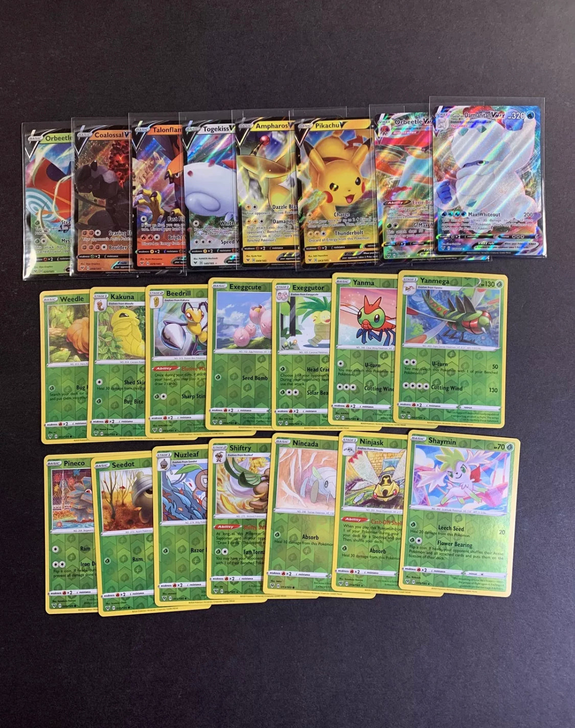 Pokemon Vivid Voltage Complete Set - 142 Cards + 8 Ultra Rare V Pokemon Vivid Voltage Complete Set - 142 Cards + 8 Ultra Rare V
