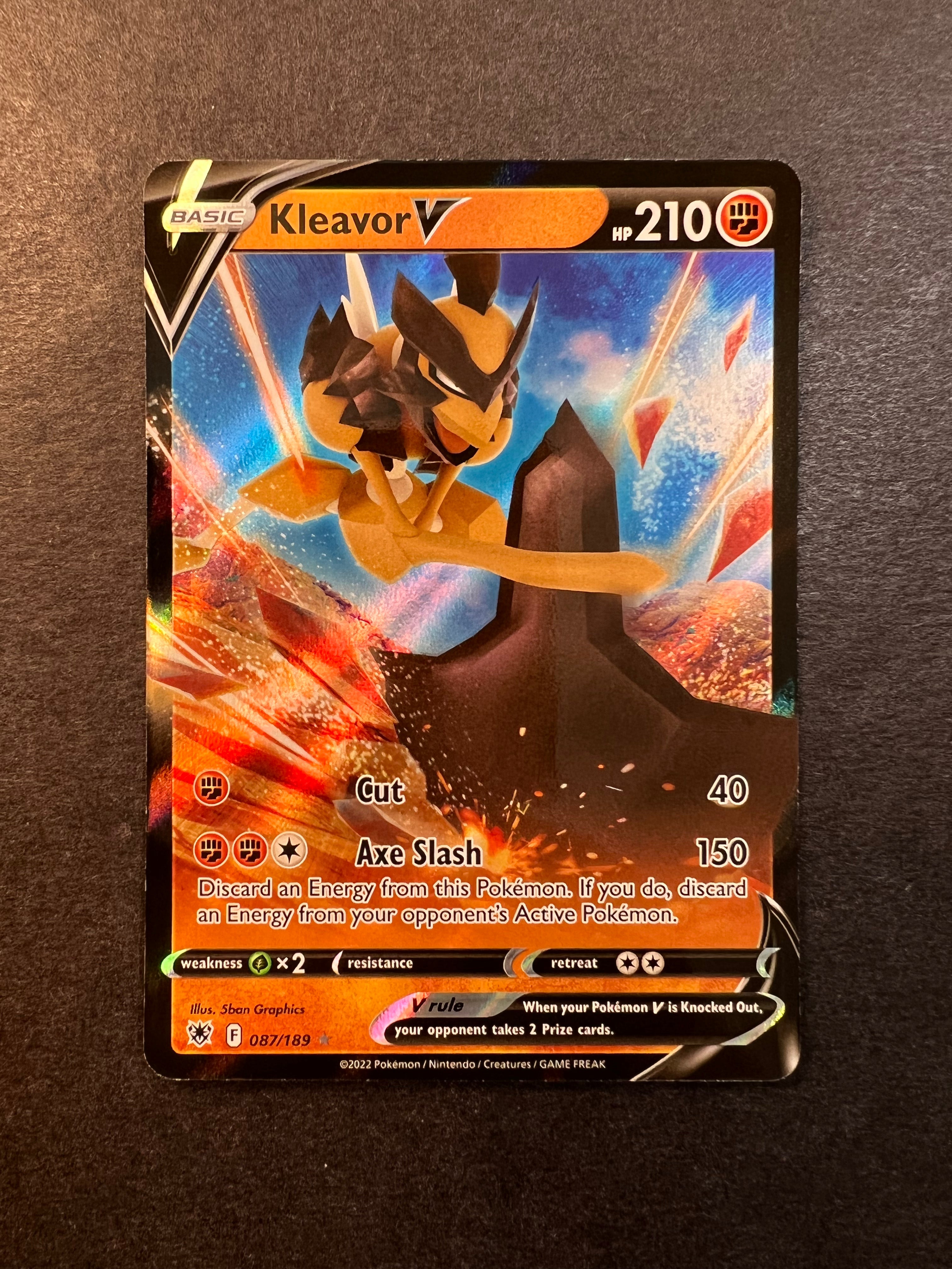 kleavor pokmon card Pokemon Card - S&S: Astral Radiance 085/189