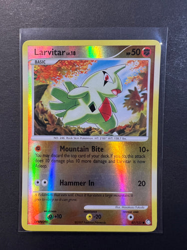 Larvitar - 87/123 Reverse Holo - Mysterious Treasures