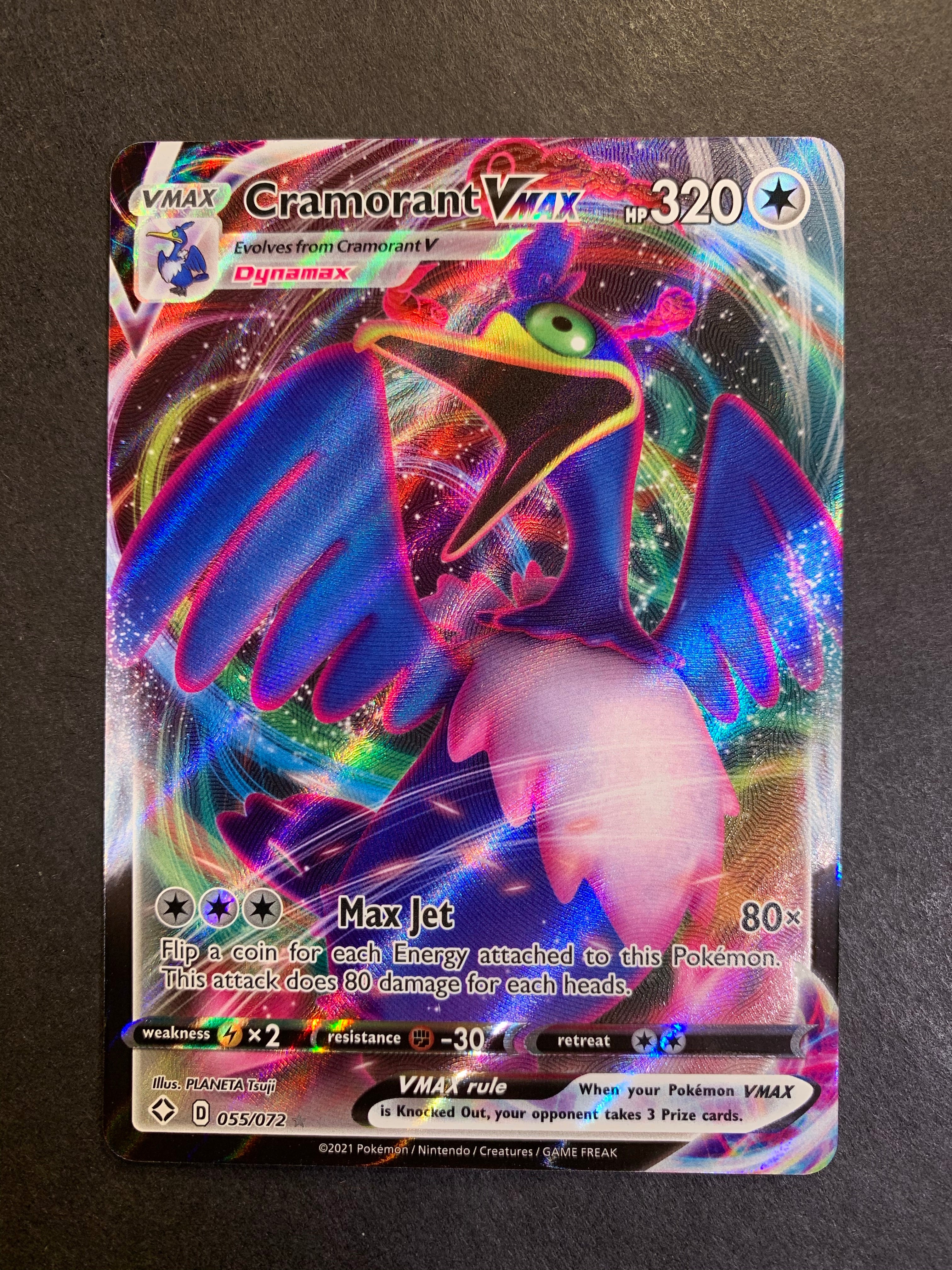 cramorant pokemon card price Cramorant VMax - 055/072 Full Art Ultra Rare