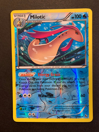 Milotic - 23/106 Reverse Holo Rare - XY: Flashfire