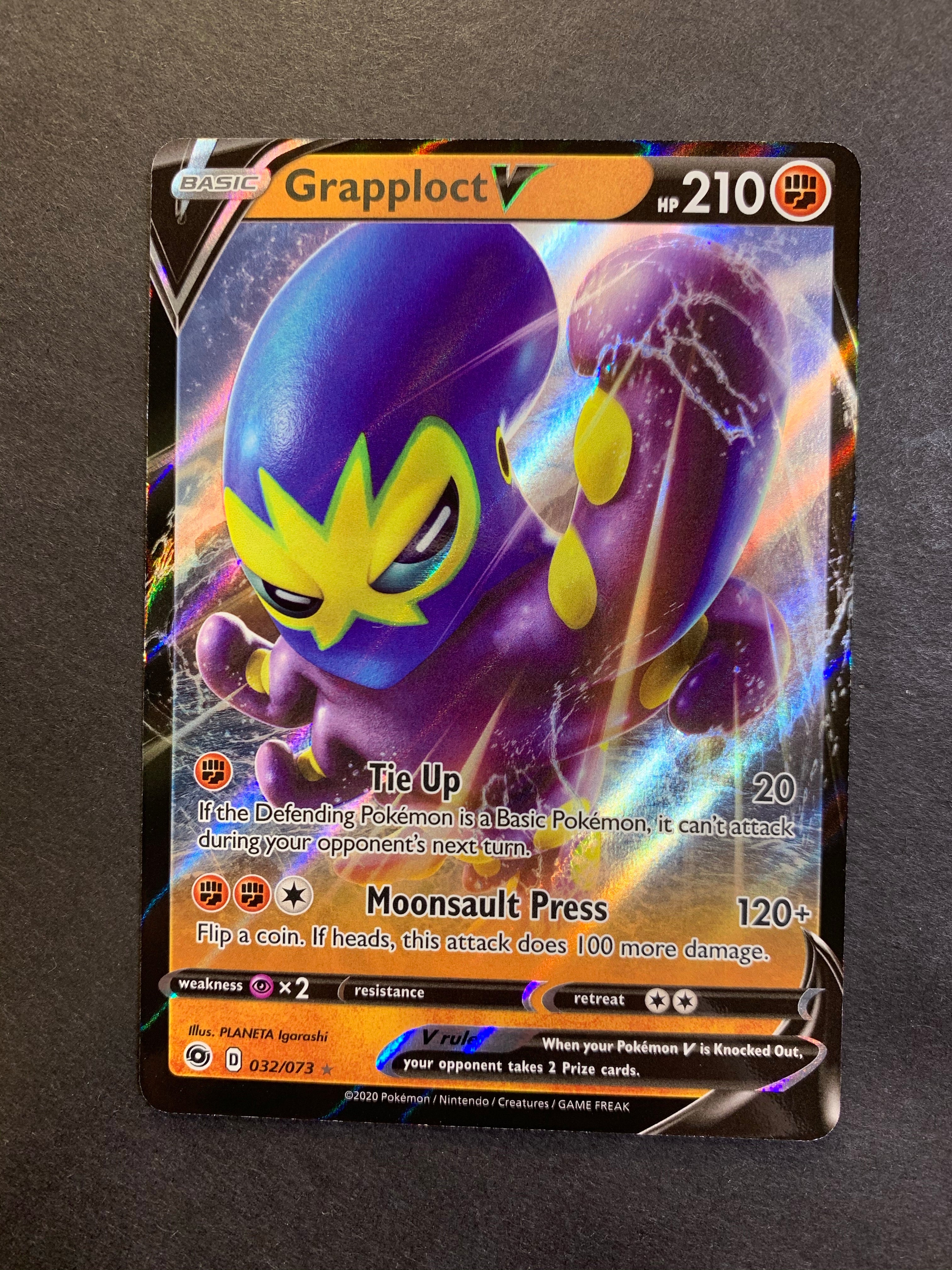 Grapploct V - 032/073 Ultra Rare - Champion's Path JAB Games13 Grapploct V - 032/073 Ultra Rare - Champion's Path JAB Games13