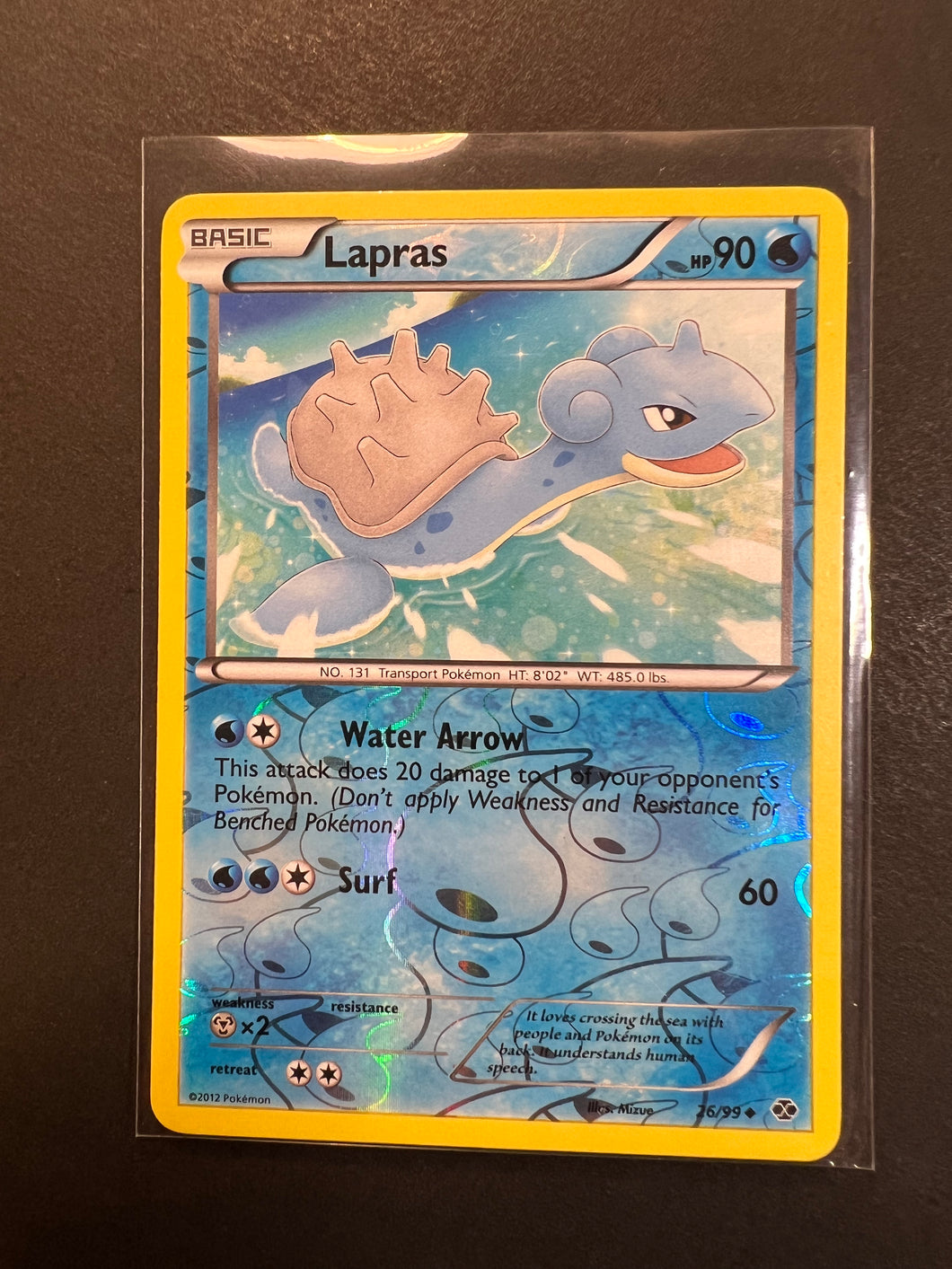 Lapras - 26/99 Reverse Holo - Next Destinies