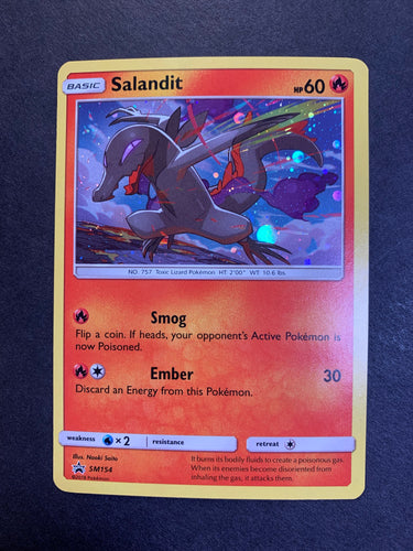 Salandit - SM154 Holo Rare Promo