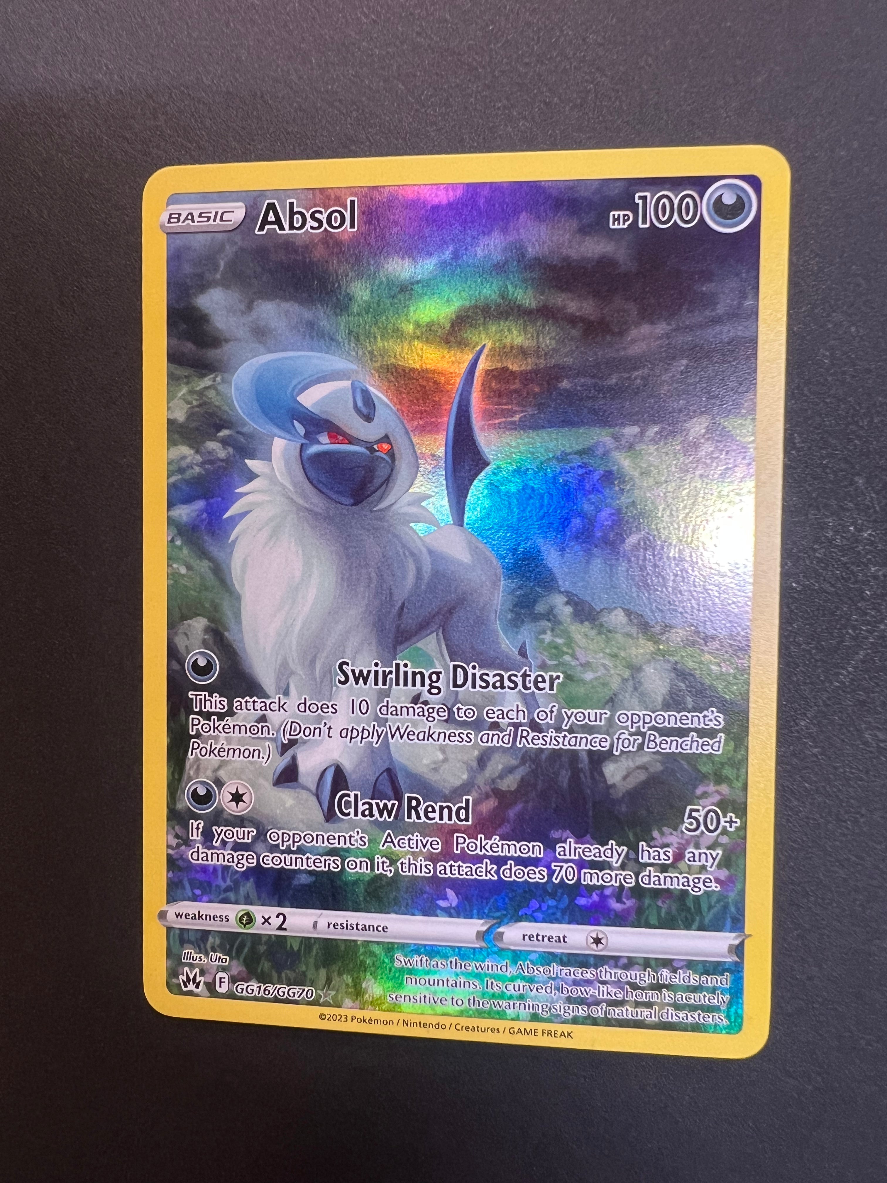 Absol - GG16/GG70 Holo Ultra Rare - Crown Zenith JAB Games13 Absol - GG16/GG70 Holo Ultra Rare - Crown Zenith JAB Games13