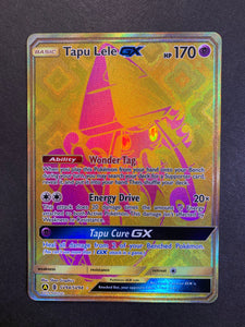 tapu lele pokemon card Tapu Lele GX - SV94/SV94 Gold Full Art Ultra Rare