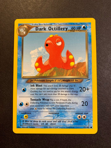 Dark Octillery - 62/105 Vintage Neo Destiny