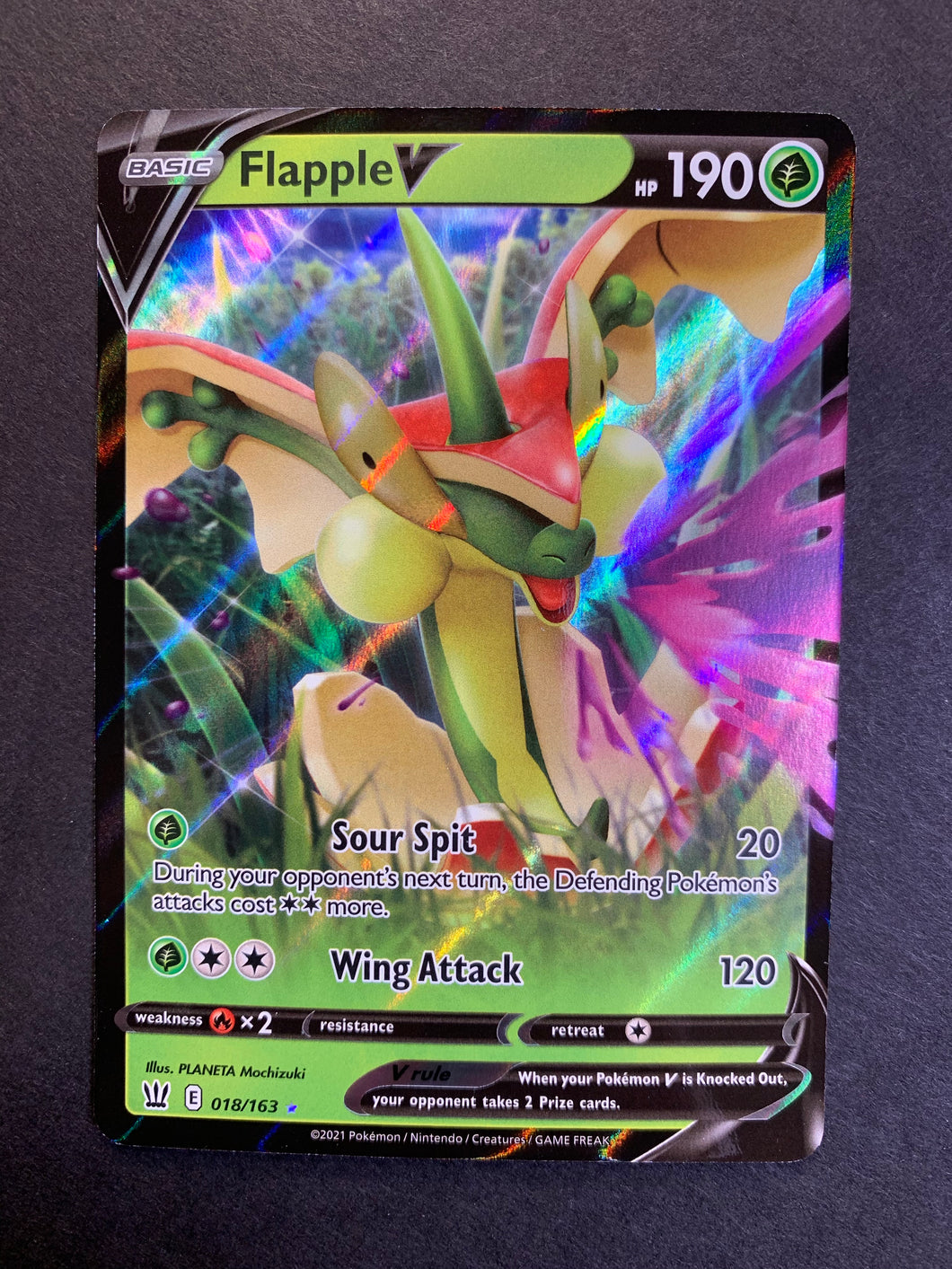 Pokemon Battle Styles Flapple V #18 Pokemon Battle Styles Flapple V #18