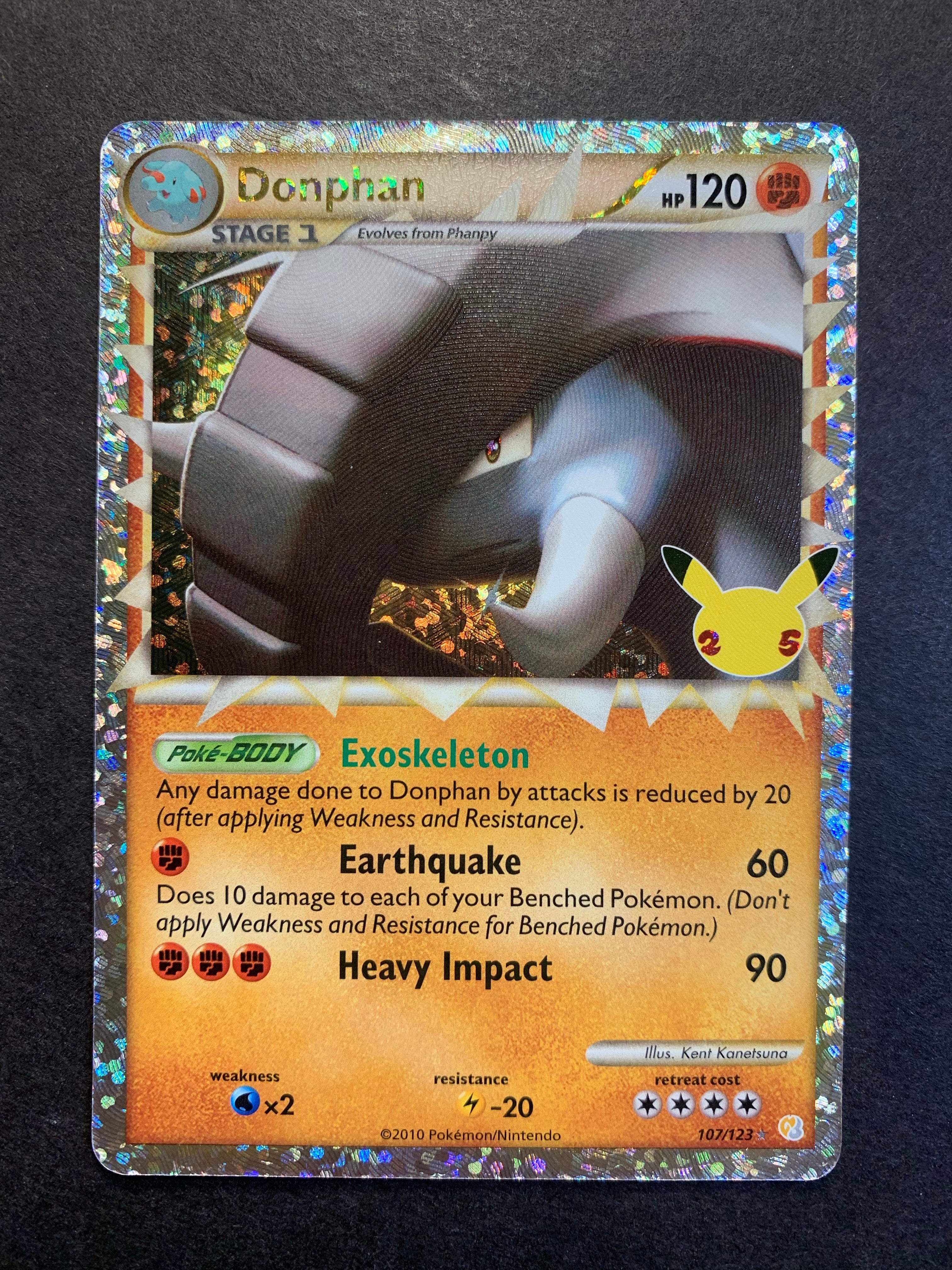 Donphan Prime - 107/123 Holo Rare - Celebrations JAB Games13 Donphan Prime - 107/123 Holo Rare - Celebrations JAB Games13