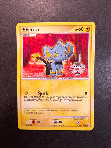 Shinx - 98/130 Non Holo - City Championship Promo