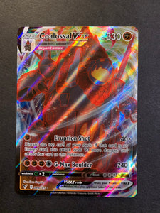 Coalossal VMax - 099/185 Full Art Ultra Rare - Vivid Voltage JAB Games13 Coalossal VMax - 099/185 Full Art Ultra Rare - Vivid Voltage JAB Games13