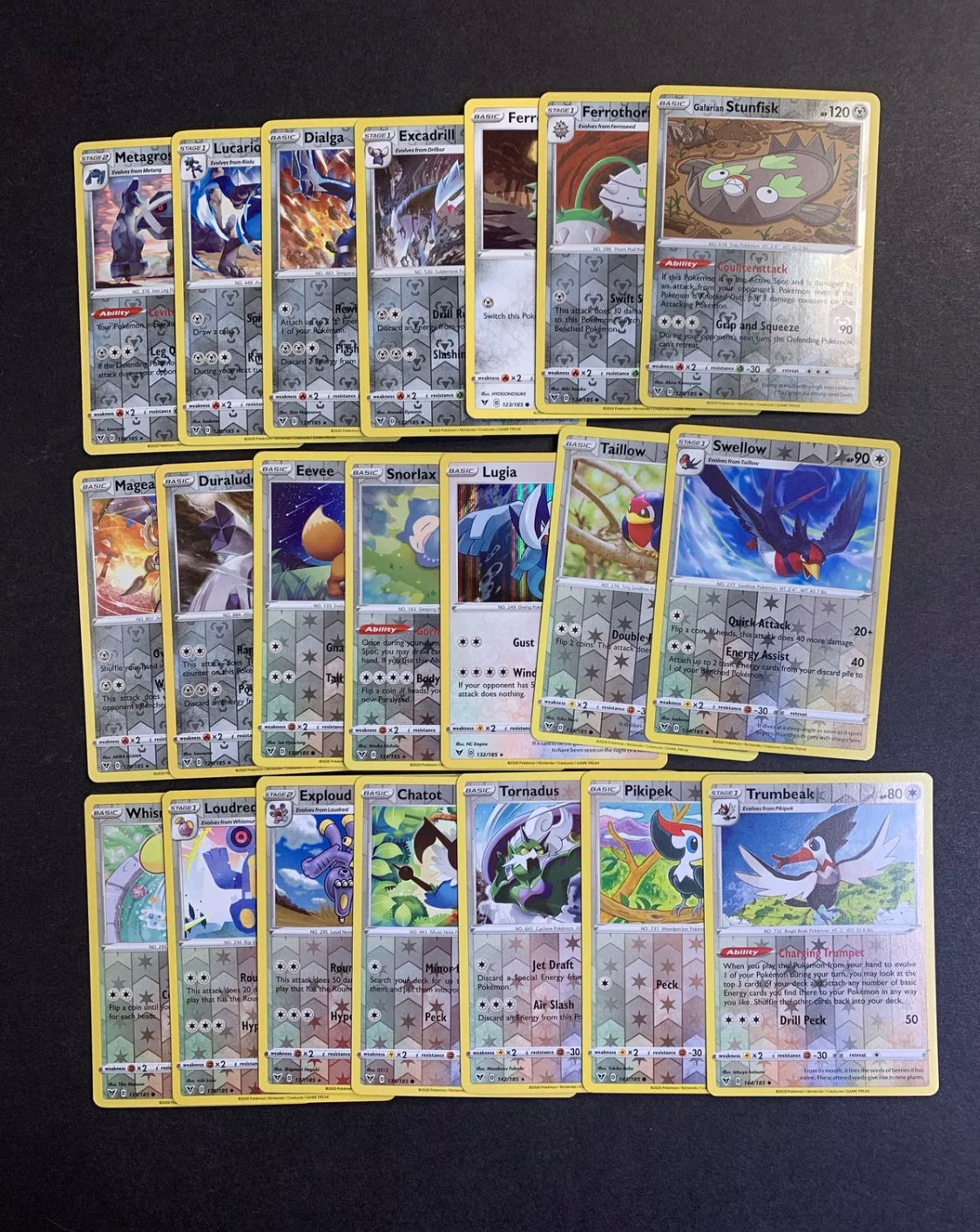 Pokemon Vivid Voltage Complete Set