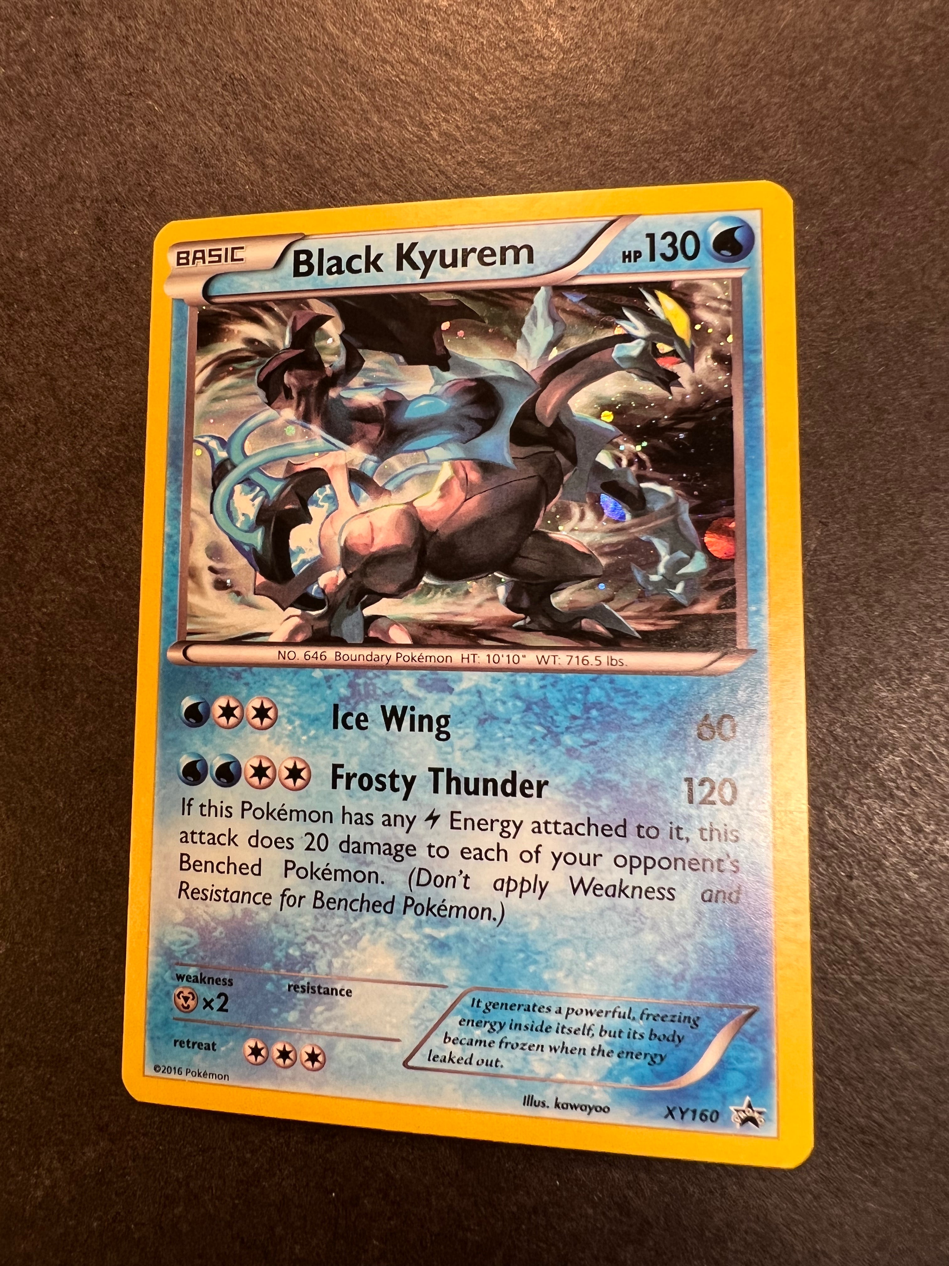 Black Kyurem - XY160 Holo Rare Promo JAB Games13 Black Kyurem - XY160 Holo Rare Promo JAB Games13