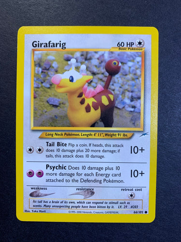 Girafarig - 66/105 Vintage Neo Destiny