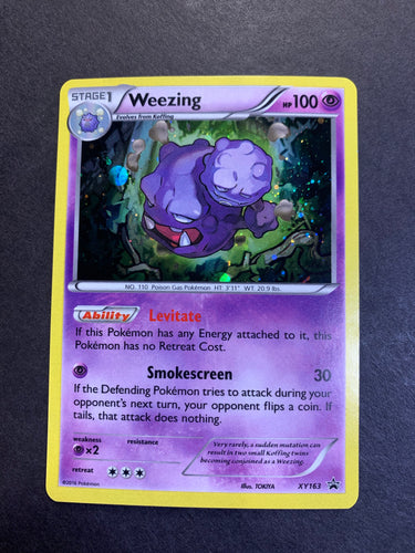 Weezing - XY163 Holo Rare Promo