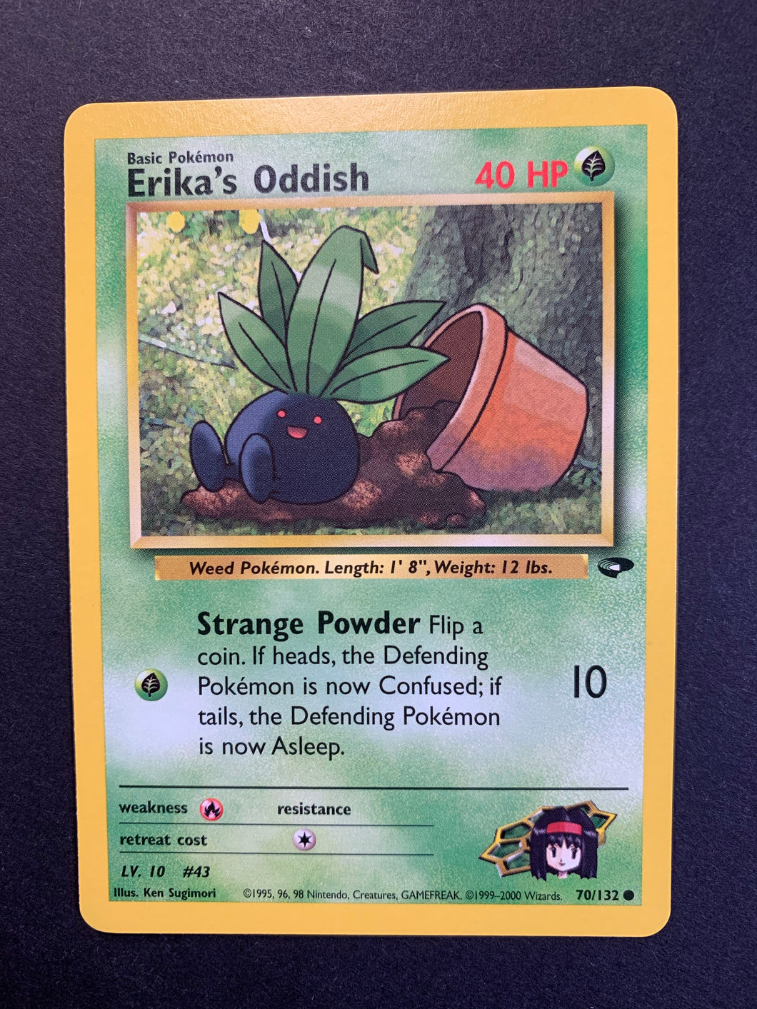 Erika’s Oddish - 70/132 Vintage Gym Challenge