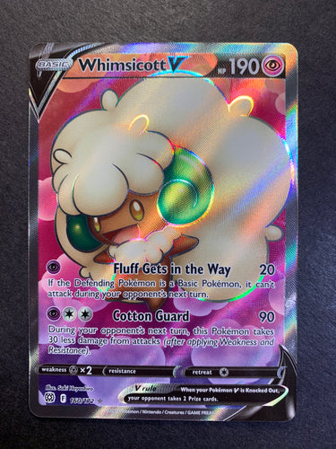 Whimsicott V - 160/172 Full Art Ultra Rare - Brilliant Stars