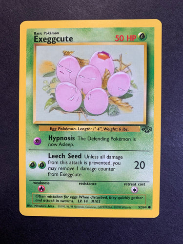 Exeggcute - 52/64 Vintage Jungle Set