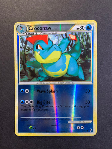 Croconaw - 41/95 Reverse Holo - Call Of Legends