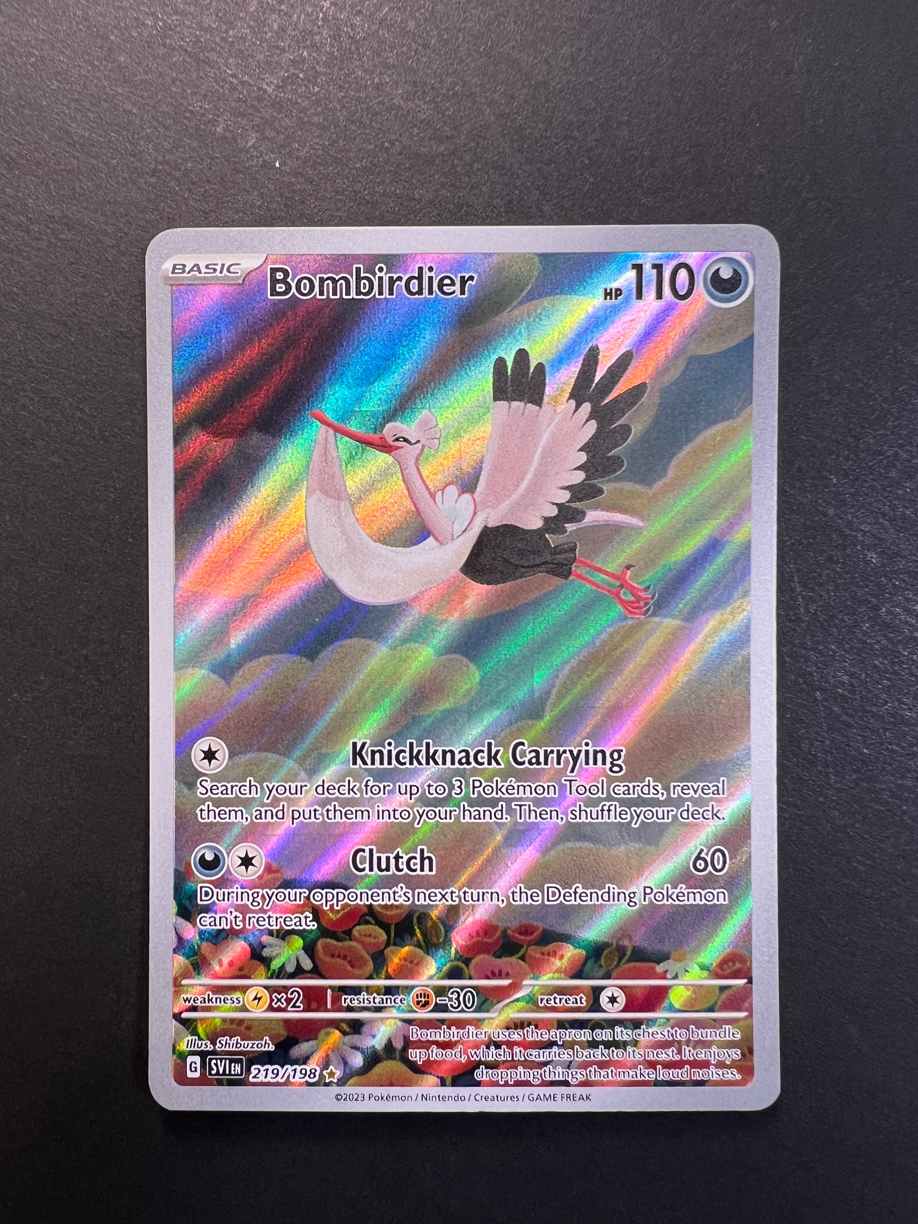 Bombirdier - 219/198 Holo Ultra Rare - Scarlet & Violet  JAB Games13