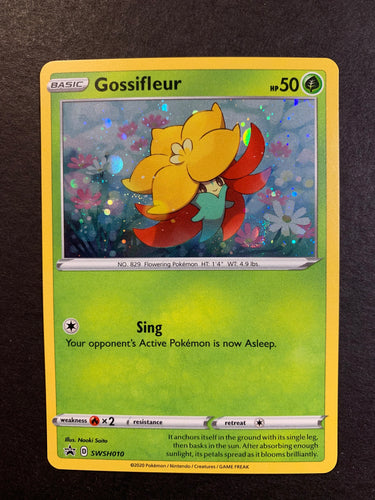 Gossifleur - SWSH010 Holo Rare Promo - Sword and Shield