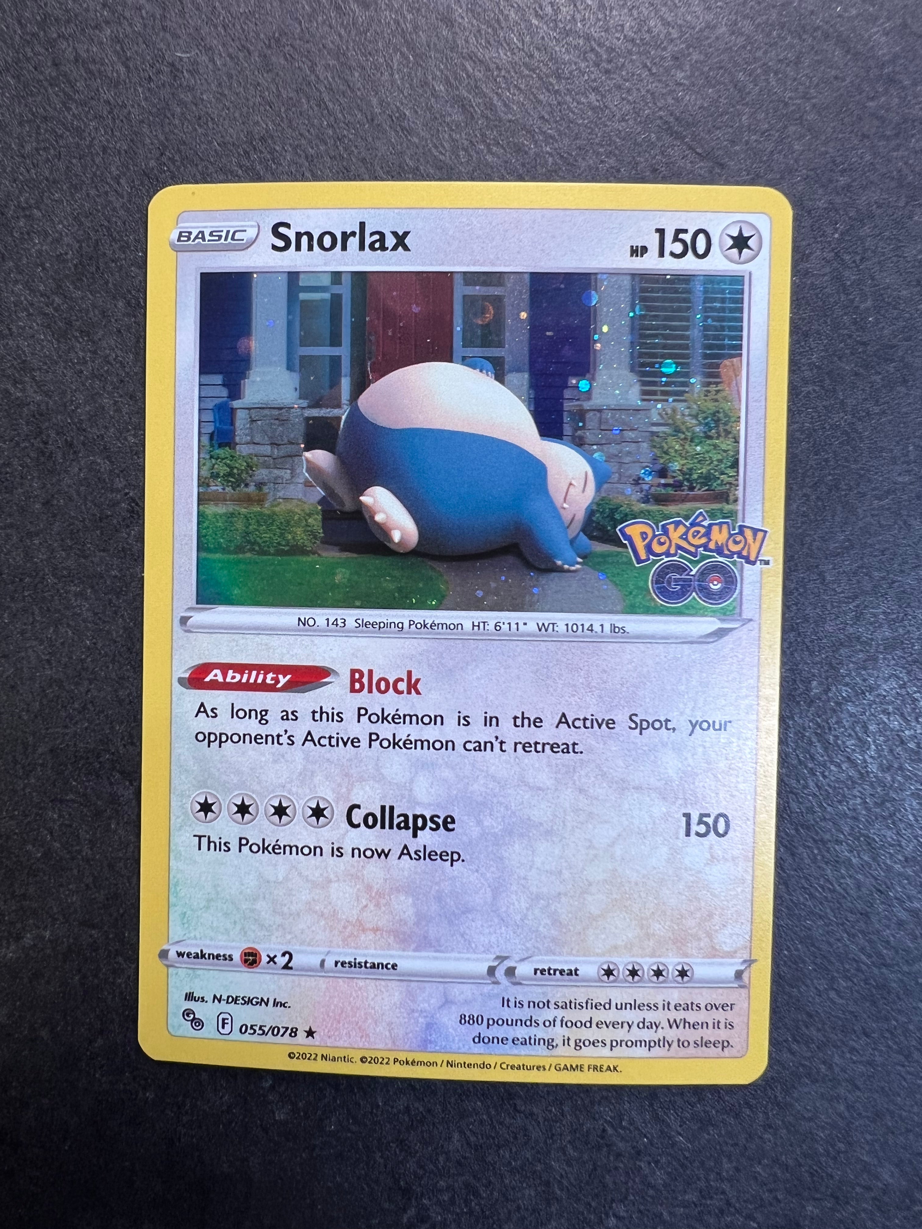Snorlax - 055/078 Cosmos Holo Rare Promo
