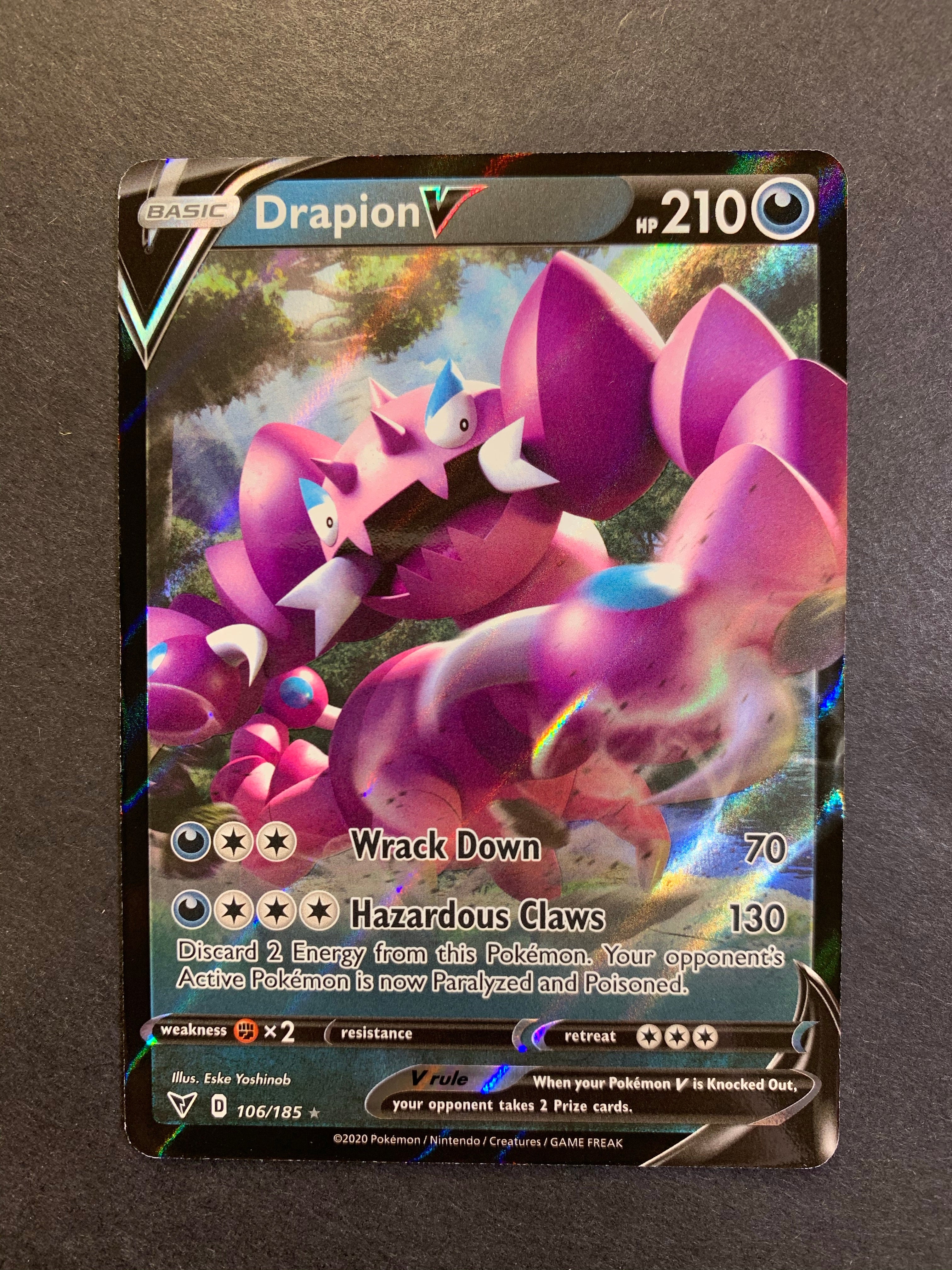 Drapion V - 106/185 Ultra Rare
