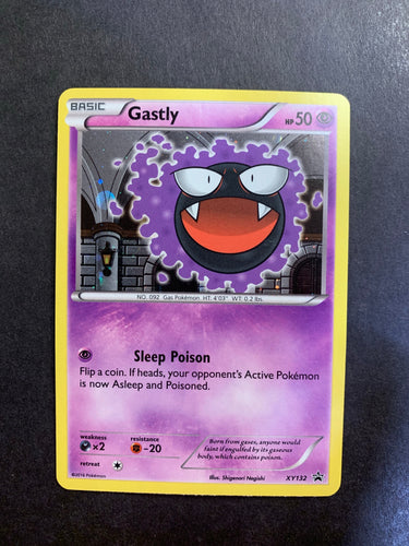 Gastly - XY132 Holo Rare Promo