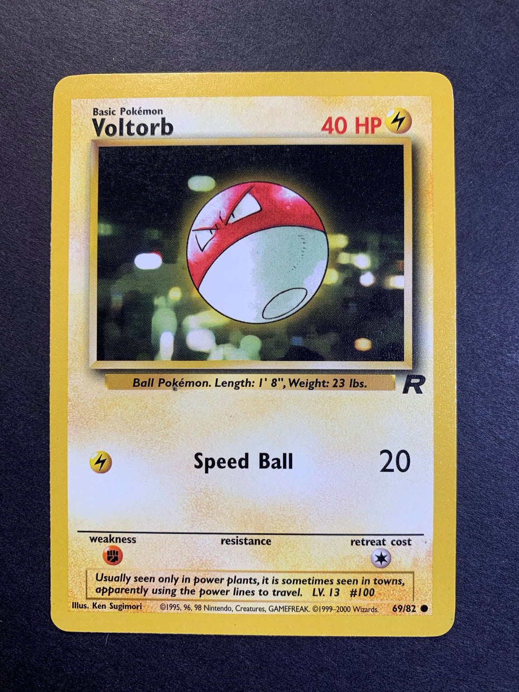Voltorb - 69/82 Team Rocket Set JAB Games13 Voltorb - 69/82 Team Rocket Set JAB Games13