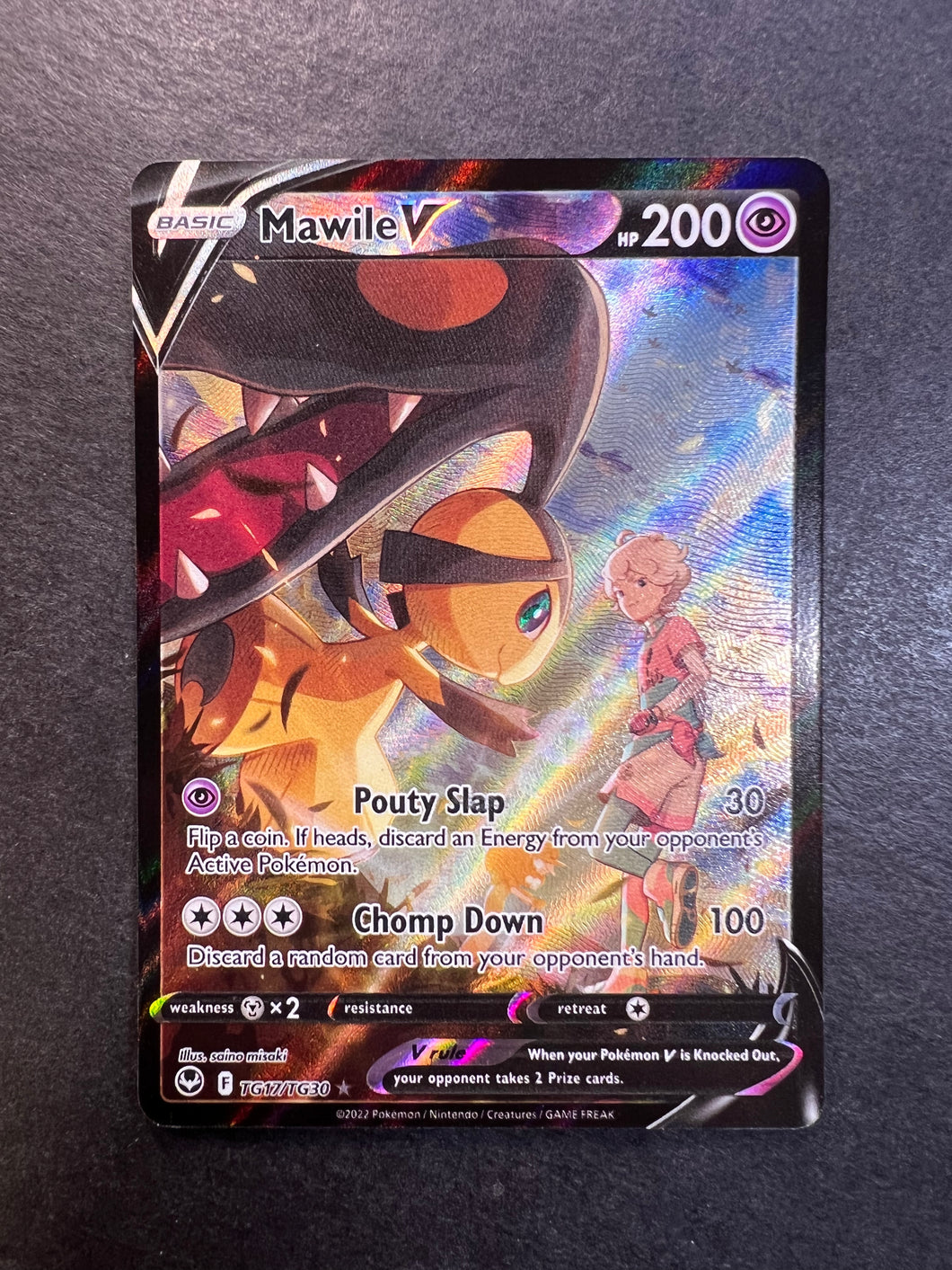 Mawile V - TG17/TG30 Full Art Ultra Rare - Silver Tempest JAB Games13 Mawile V - TG17/TG30 Full Art Ultra Rare - Silver Tempest JAB Games13