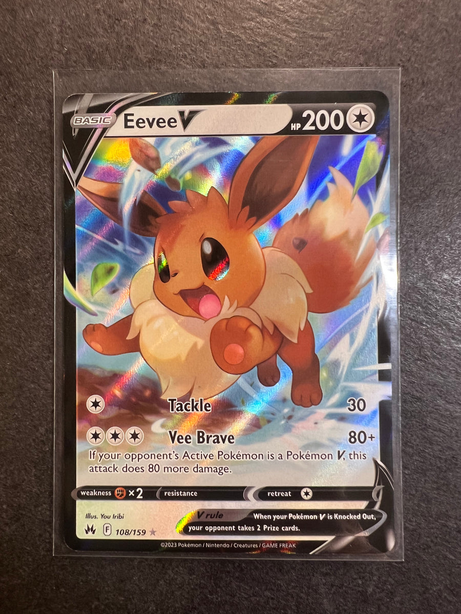 Eevee V - 108/159 Ultra Rare - Crown Zenith – JAB Games13