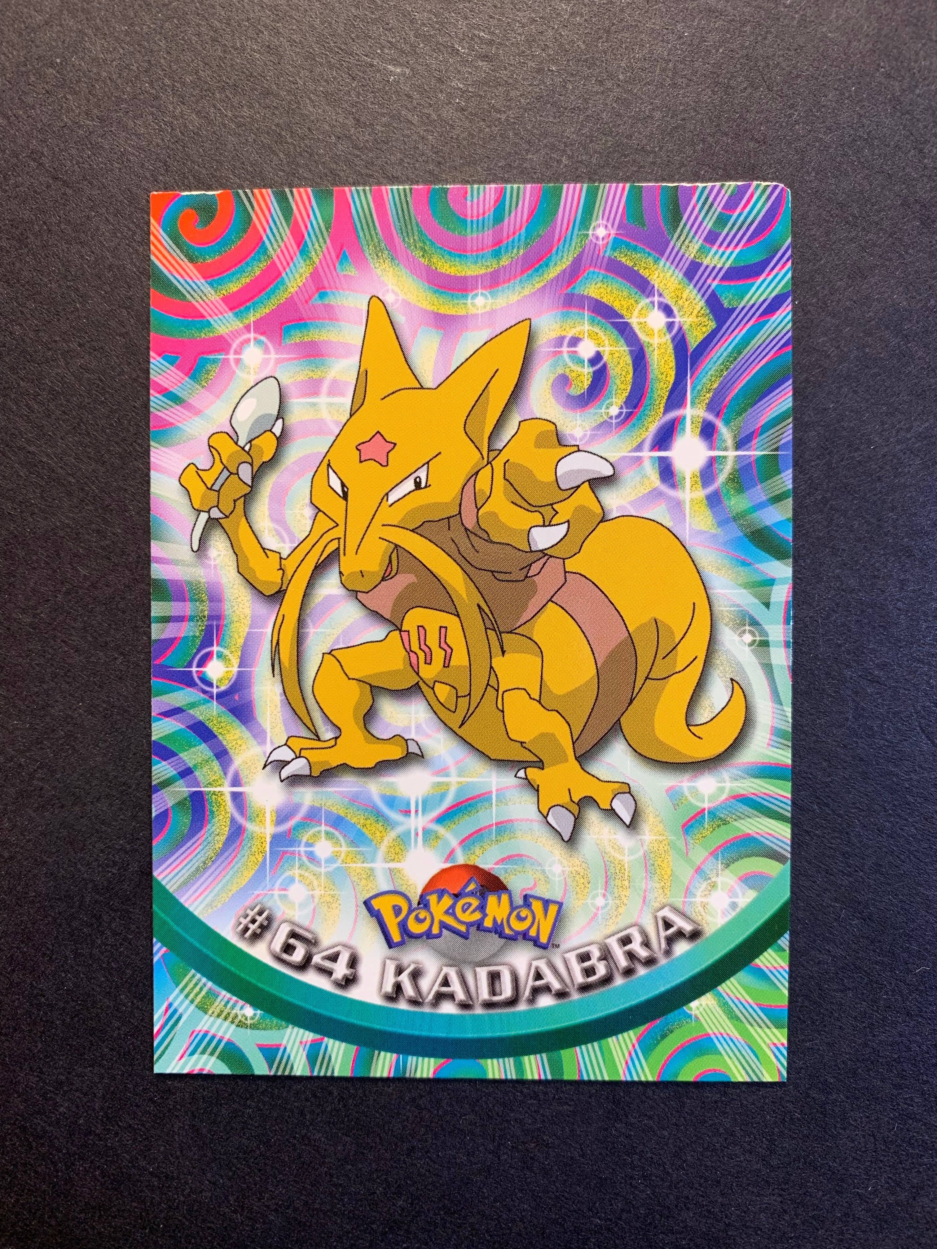 Buy Pokemon Abra, Kadabra, and Alakazam Card Evolution Set (Topps #63, #64,  and #65) Online at desertcartIsrael