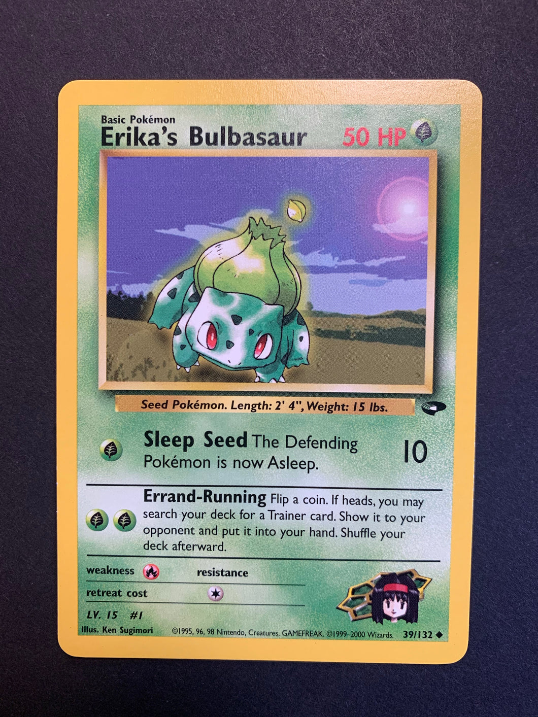Erika’s Bulbasaur - 39/132 Vintage Gym Challenge