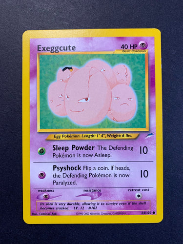 Exeggcute - 64/105 Vintage Neo Destiny