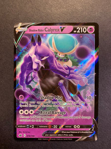 Shadow Rider Calyrex V - 074/198 Ultra Rare - Chilling Reign