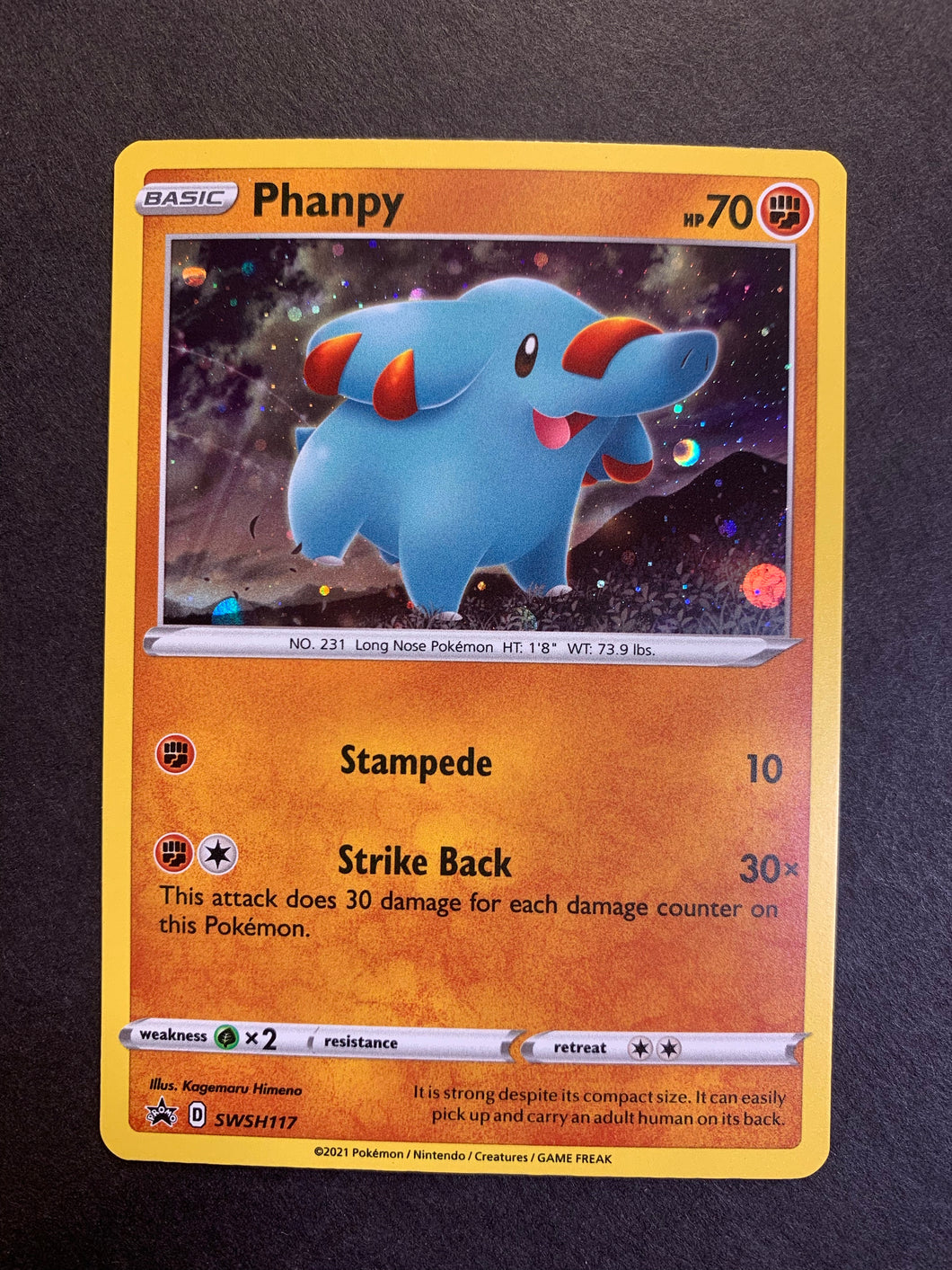 Phanpy Promo SWSH117 Phanpy Promo SWSH117