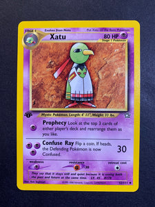 Xatu 1st Edition - 52/111 Vintage Neo Genesis JAB Games13 Xatu 1st Edition - 52/111 Vintage Neo Genesis JAB Games13