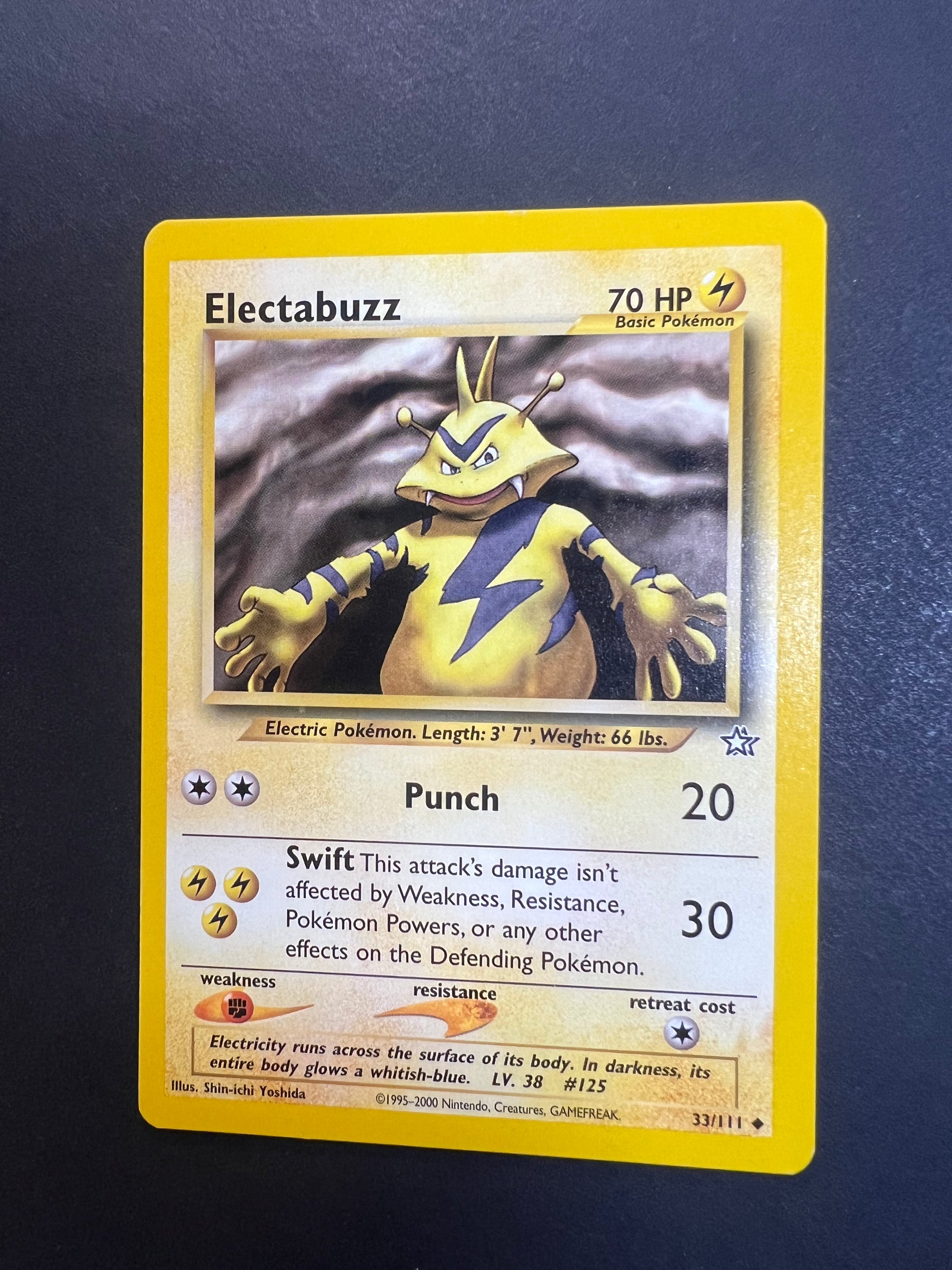 1995 electabuzz pokemon card value Electabuzz - 20/102 - Rare - Unlimited Edition